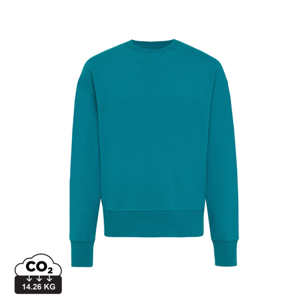 Iqoniq Kruger gerecycled katoen relaxed sweater