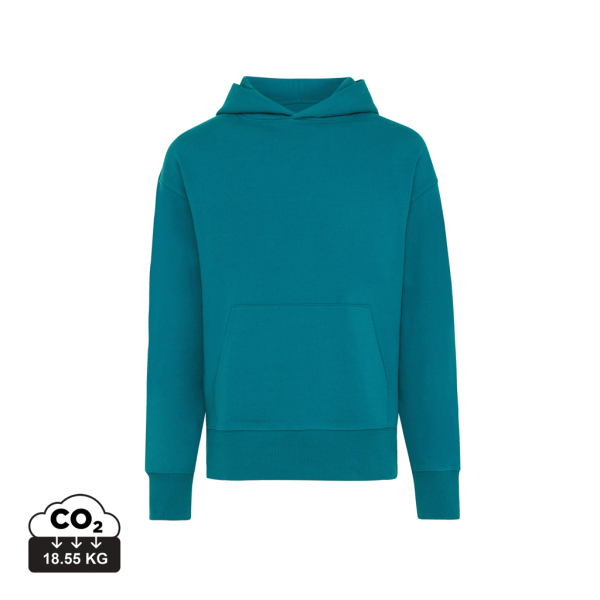 Iqoniq Yoho gerecycled katoen relaxed hoodie